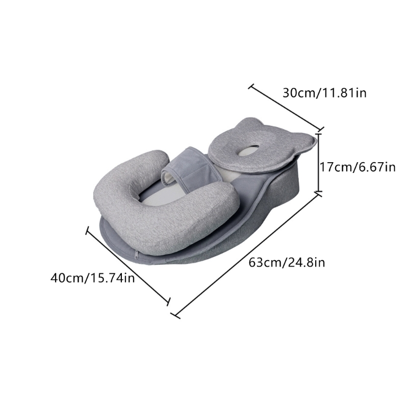 Chống Nghẹn Đệm Ngủ Nghiêng Ch - đánh giá và giá Nursing Pillow Breastfeeding